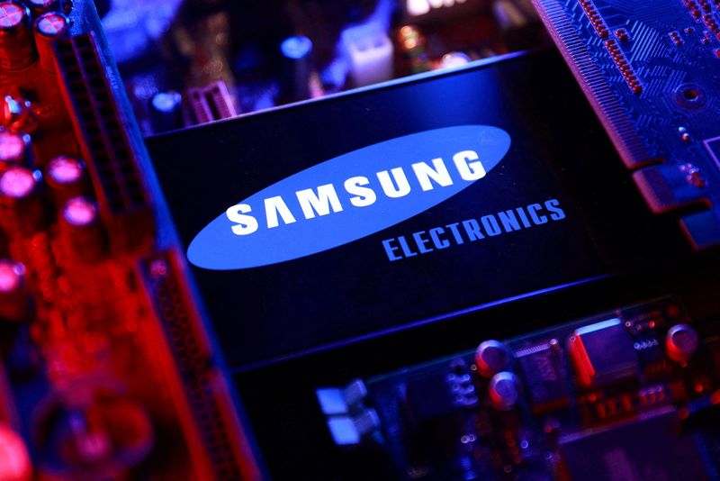 Samsung Electronics DI lustu bumas pelnas