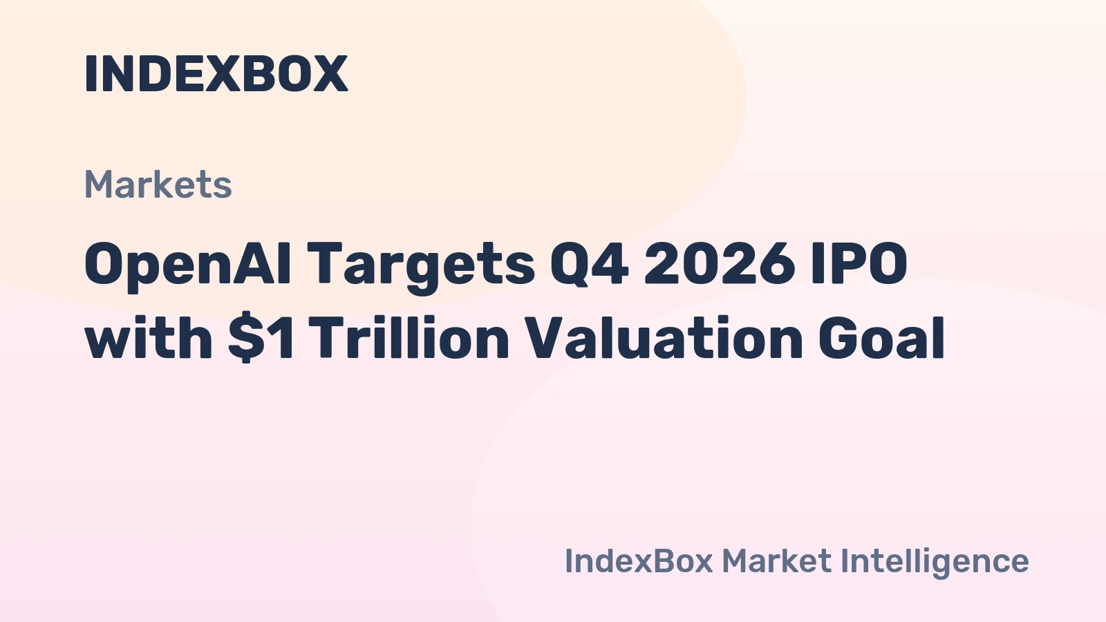 OpenAI taikosi į 1 trln. dolerių IPO Q4 2026: 25 mlrd. pajamų, 14 mlrd. nuostolių