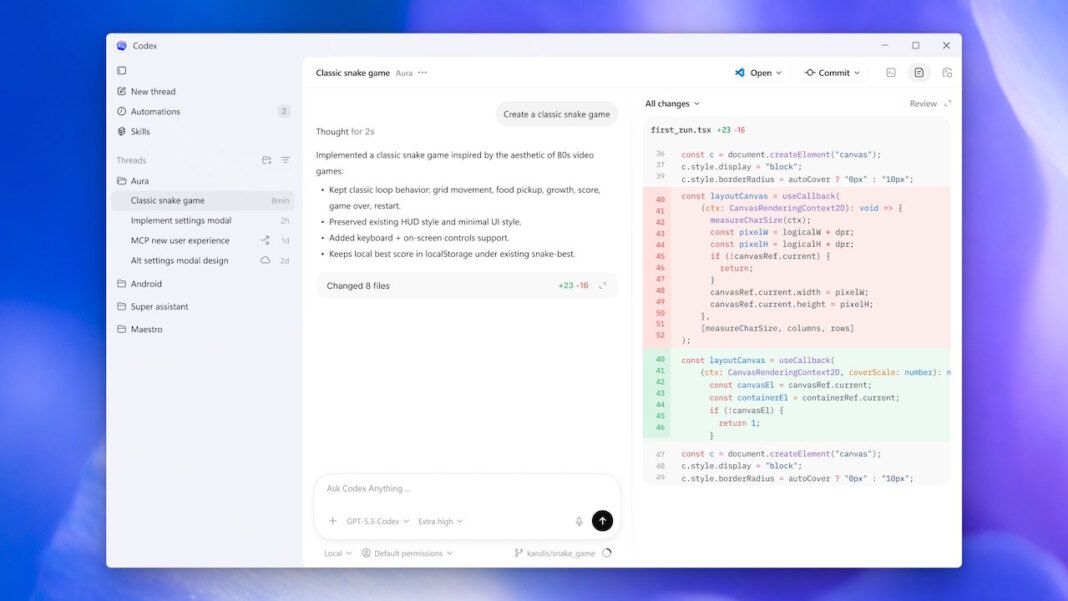 OpenAI Codex DI agentas veikia Dell enterprise infrastruktūroje on-premises 2026