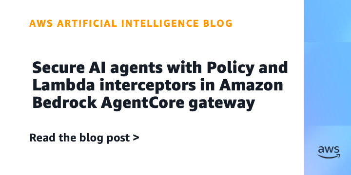 AgentCore Gateway saugumas: agentui reikia ne laisvės, o ribų