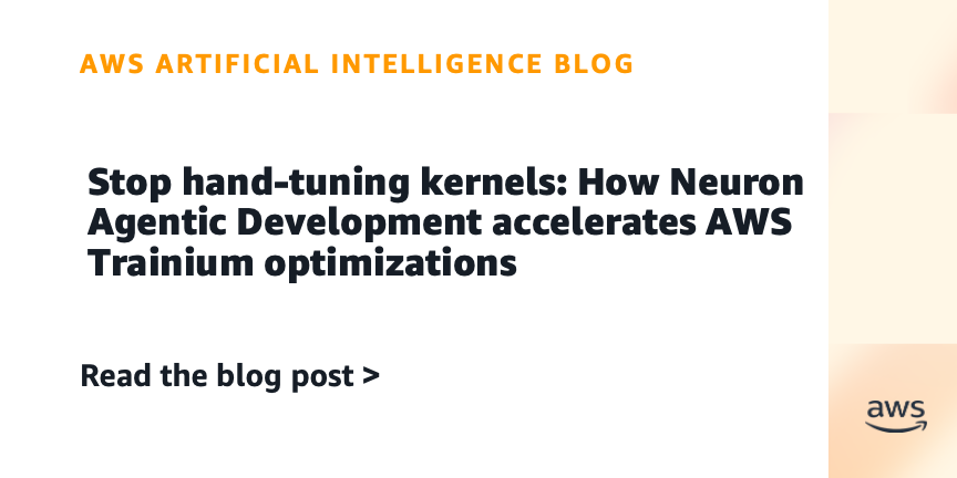 AWS Trainium ir Neuron: kai DI padeda optimizuoti patį DI