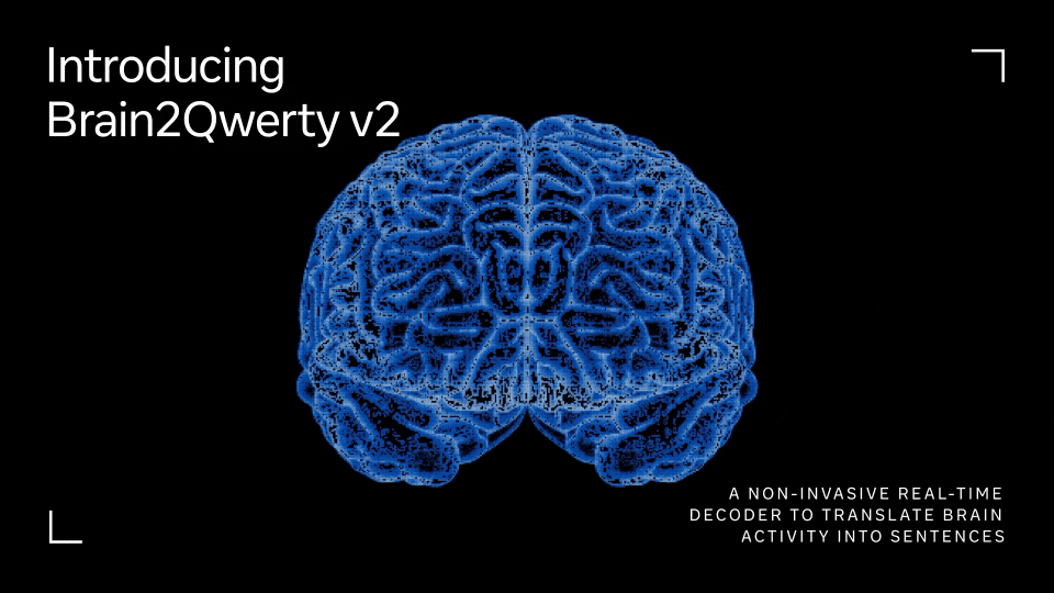 Brain2Qwerty v2: DI verčia smegenų signalus į tekstą