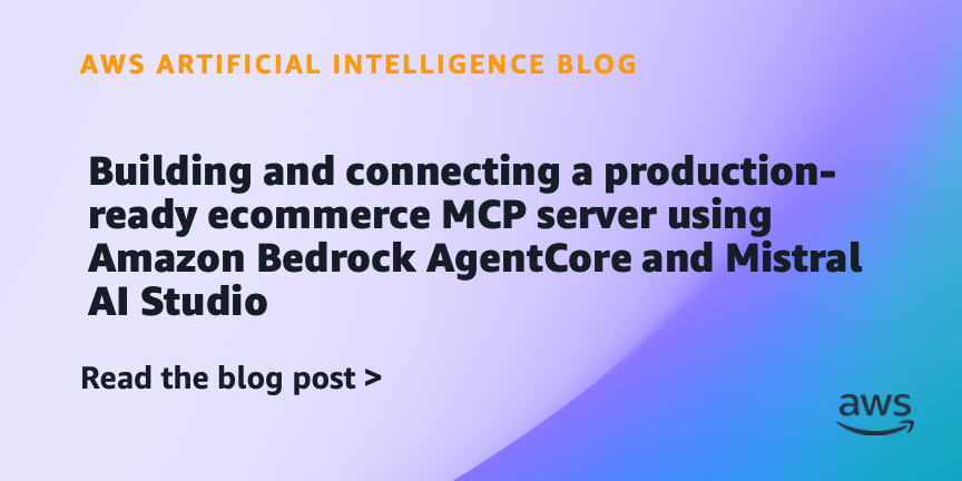 MCP serveris e. prekybai: AWS ir Mistral rodo, kad agentams reikia tvarkingų jungčių