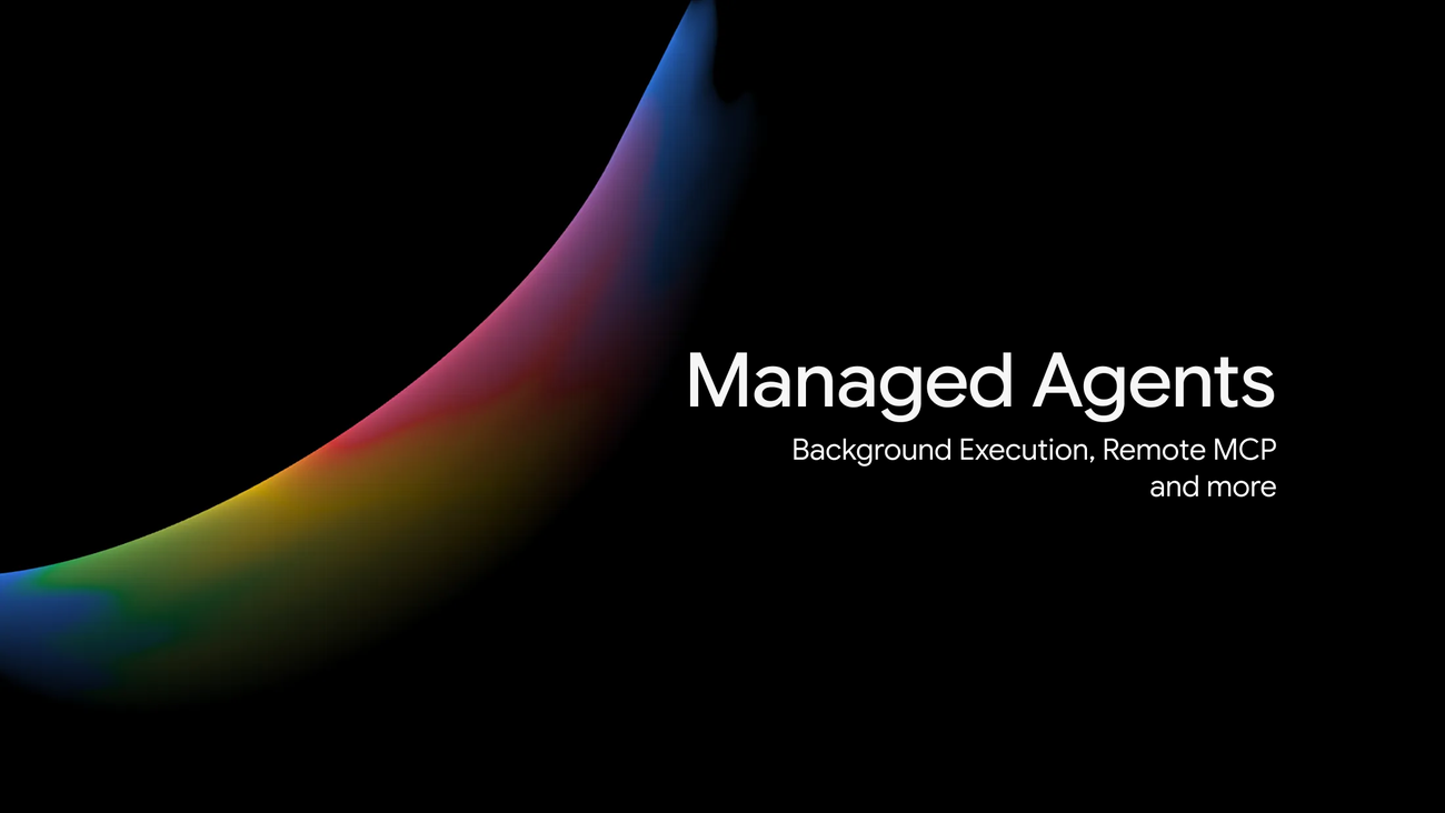 Managed Agents Gemini API: kai DI darbas vyksta fone