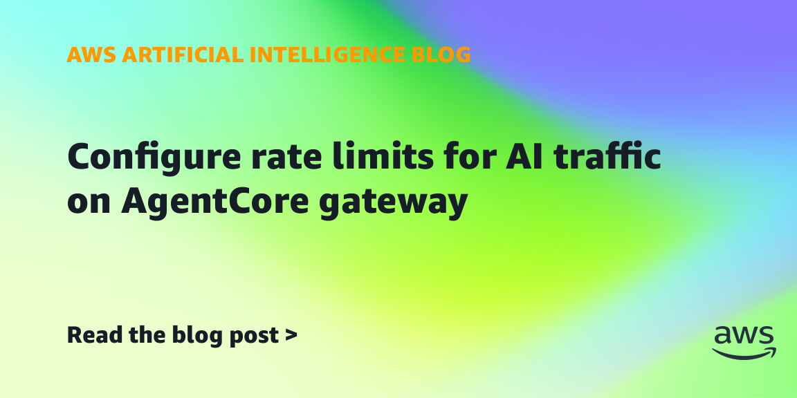 AgentCore rate limits: DI agentams reikia greičio ribotuvų