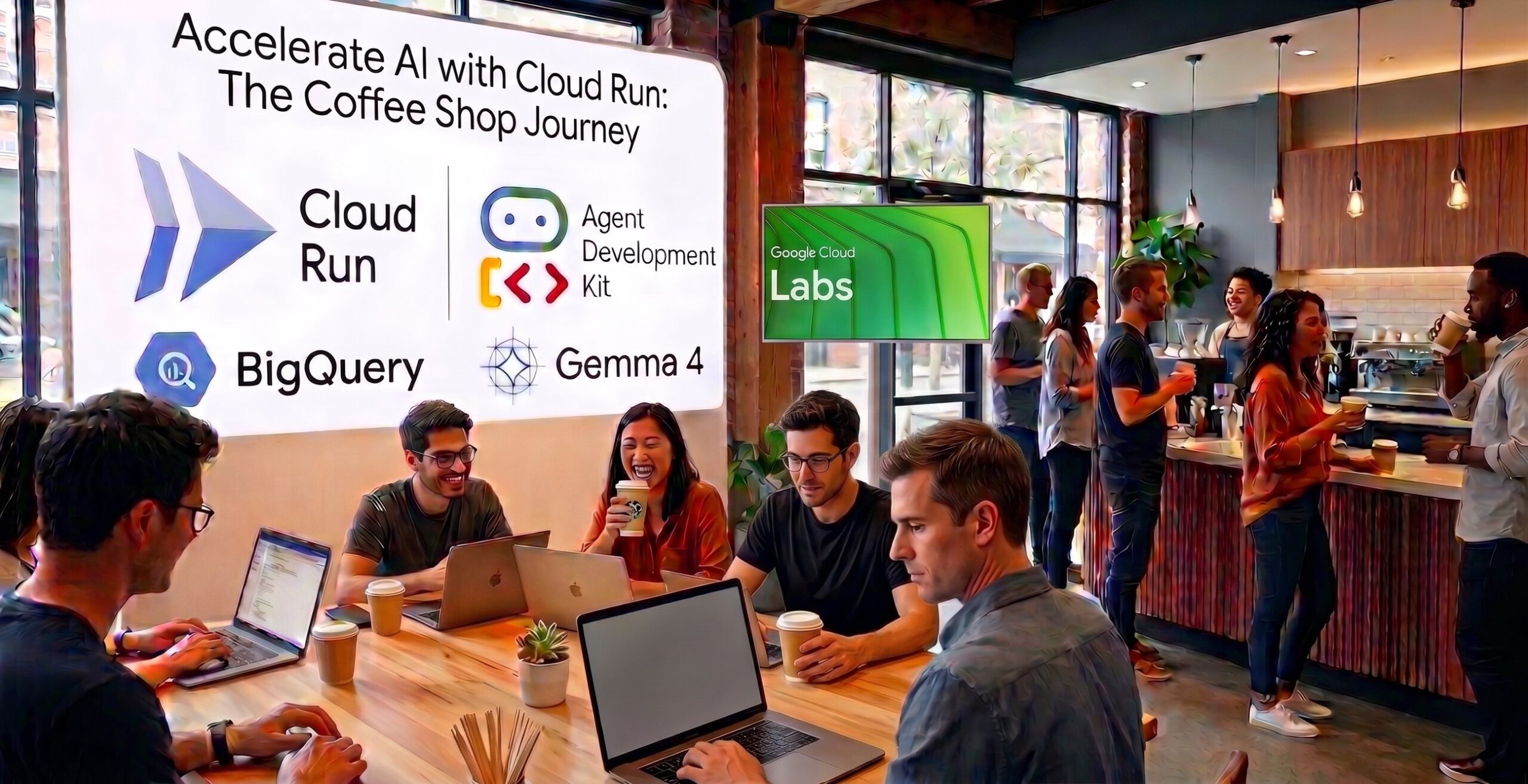 Google Cloud Run DI laboratorijos: nuo gražaus prototipo iki veikiančio agento