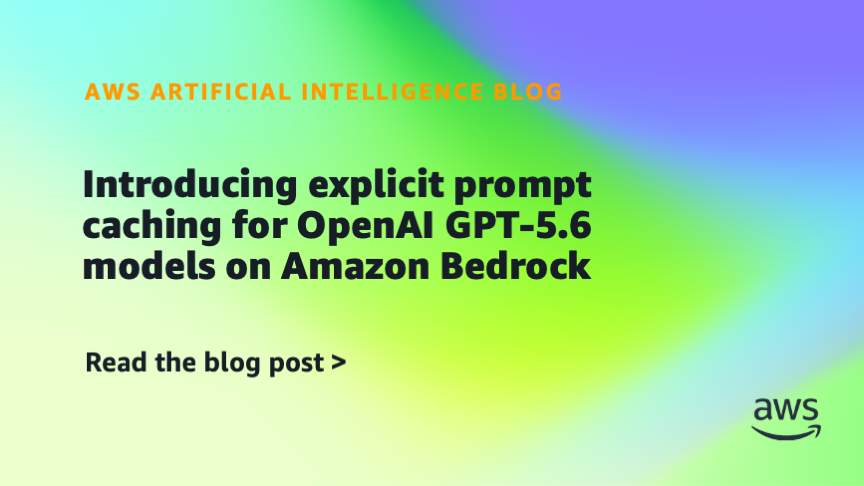 GPT-5.6 prompt caching Bedrocke: kai sutaupymas ateina iš tvarkos