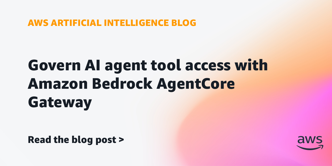 AWS AgentCore įrankių prieiga: agentui reikia raktų su ribomis