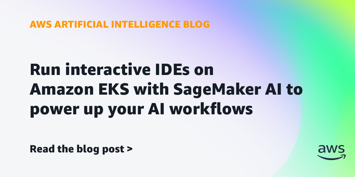 SageMaker AI ant EKS: kai DI komandai nebereikia bėgioti tarp įrankių