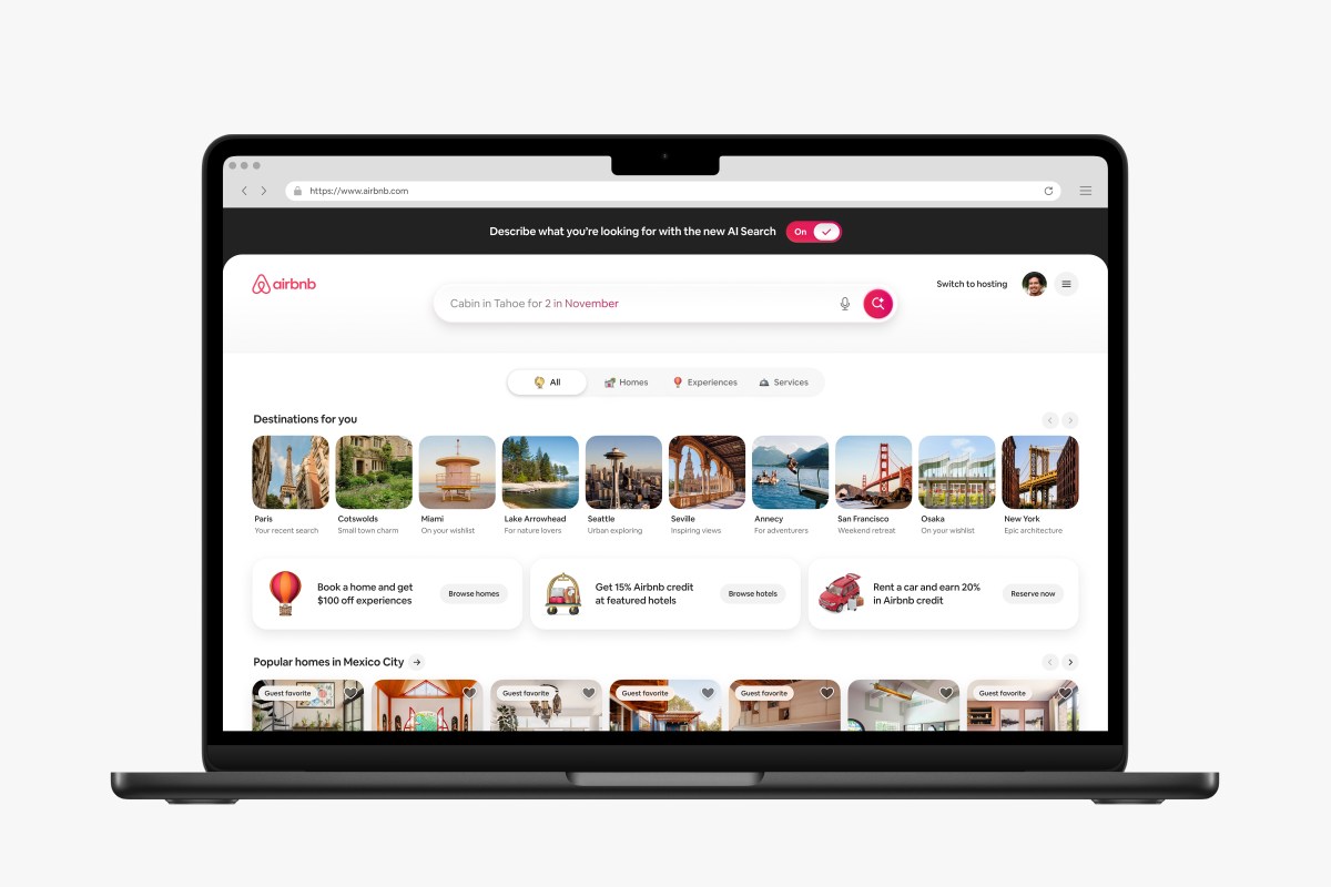 Airbnb DI paieška kelionių planavimui ir būsto paieškai
