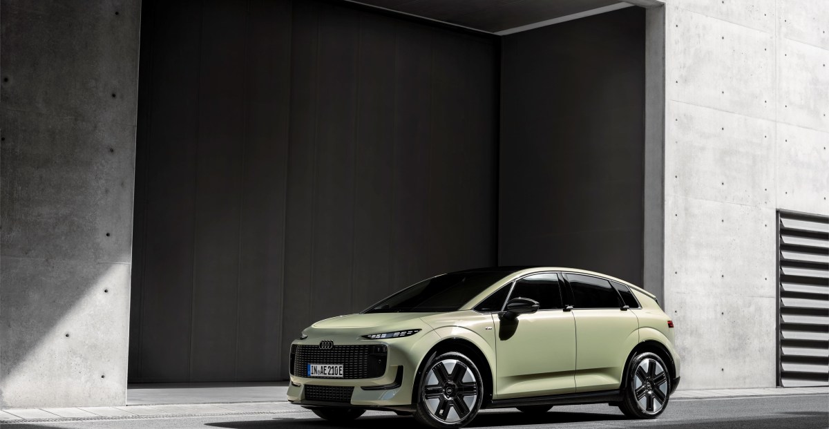 Audi A2 E-tron elektromobilis prieinamų elektromobilių rinkoje
