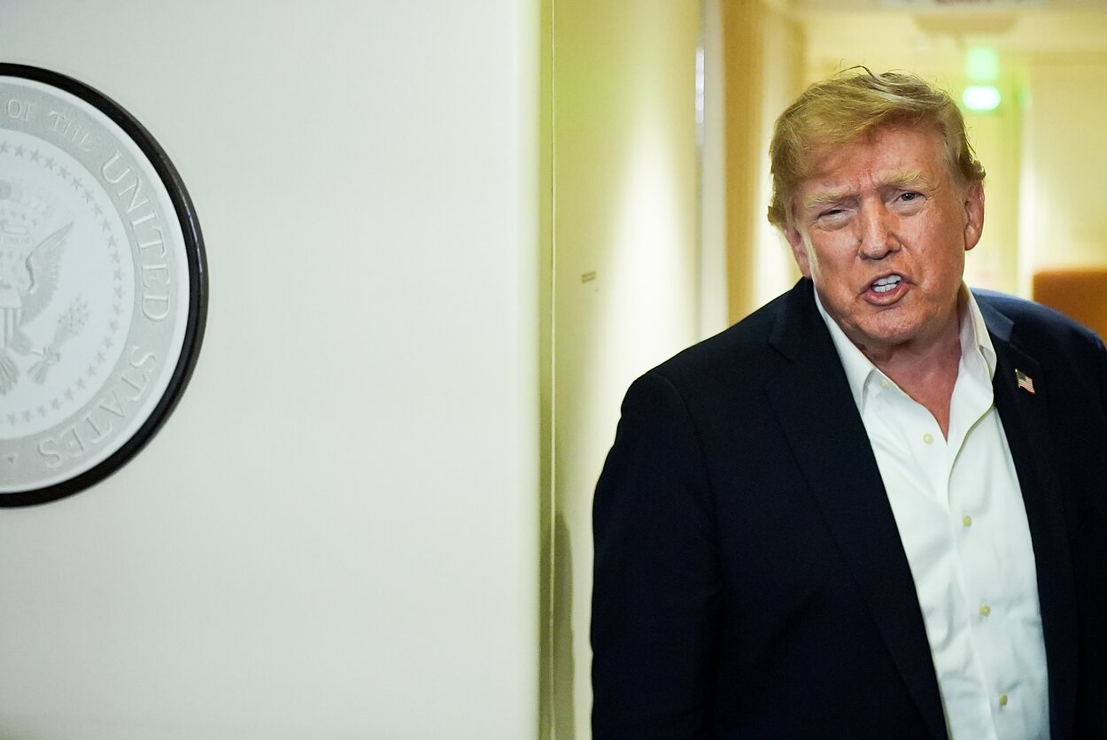 Donaldas Trumpas kalba apie DI grėsmes ir JAV technologijų politiką