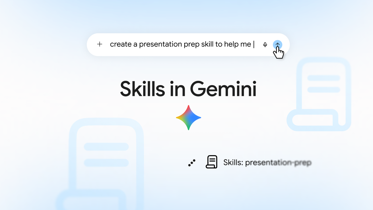Gemini Skills automatizavimo funkcija